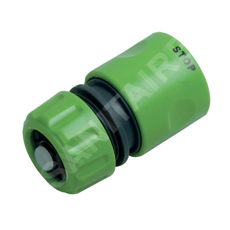 Novaservis Závlahový systém - Raccord rapide 1/2", avec vanne d'arrêt DY8011