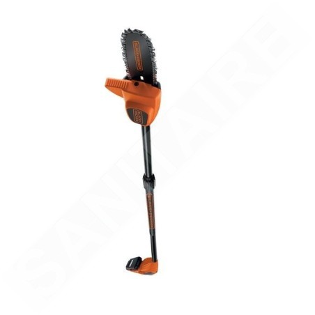 BLACK+DECKER Outils de jardinage - Élagueur sur perche sans fil 18V, 1 batterie 2.0 Ah Li-ion, chargeur GPC1820L20-QW