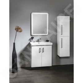 Sapho Theia - Armoire 350x1400x300 mm, 2 portes, blanc TH350-3030