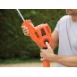 BLACK+DECKER Outils de jardinage - Taille-haie télescopique 51 cm, 550 W PH5551-QS