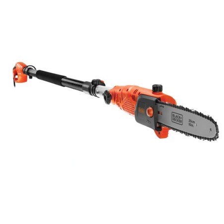 BLACK+DECKER Outils de jardinage - Scie d'élagage à chaîne 800 W PS7525-QS