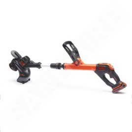 BLACK+DECKER Outils de jardinage - Coupe-bordure sans fil 18V, largeur de coupe 28 cm, 1 batterie 2.0 Ah Li-ion, chargeur