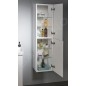 Sapho Theia - Armoire 350x1400x300 mm, 2 portes, blanc TH350-3030