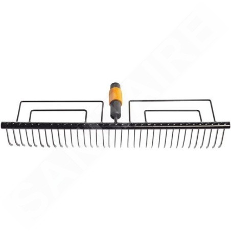 FISKARS Outils de jardinage - Râteau à feuilles, QuikFit, sans manche 1000656