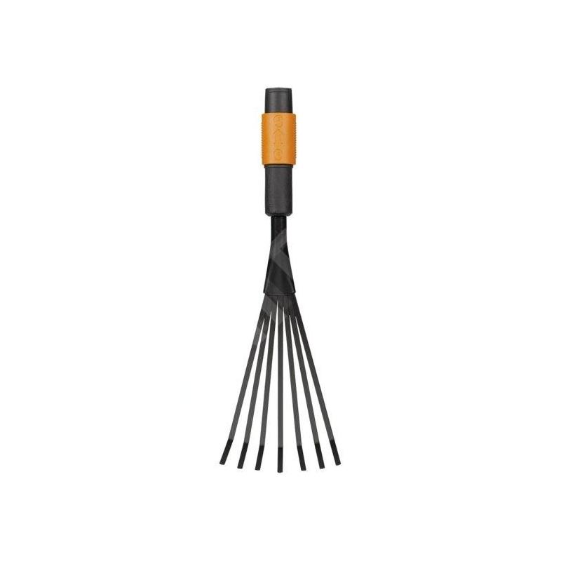 FISKARS Outils de jardinage - Râteau à feuilles, QuikFit, sans manche 1001412