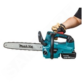 Makita Outillage - Tronçonneuse sans fil 18V 30 cm, 2 batteries 5,0 Ah, chargeur DUC306PT2B