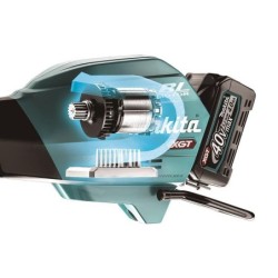 Makita Outillage motorisé de jardin - Débroussailleuse sans fil 40V, largeur de coupe 43 cm, sans batterie ni chargeur UR008GZ01