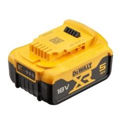 DeWALT Accessoires - Batterie XR 18V 5 Ah Li-Ion DCB184