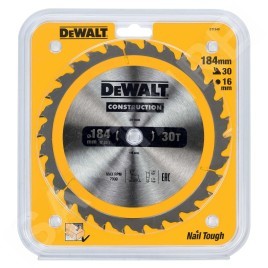 DeWALT Accessoires - Lame de scie circulaire 184 x 16 mm, 30 dents DT1940