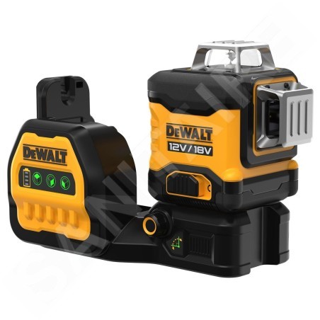 DeWALT Accessoires - Laser croix verte sans fil 12/18V, sans batterie ni chargeur DCE089NG18