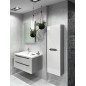 Sapho Wave - Armoire 400x1400x200 mm, 2 portes, blanc WA250-3030
