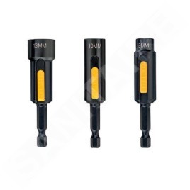 DeWALT Accessoires - Jeu de 3 douilles EXTREME IMPACT DT7460