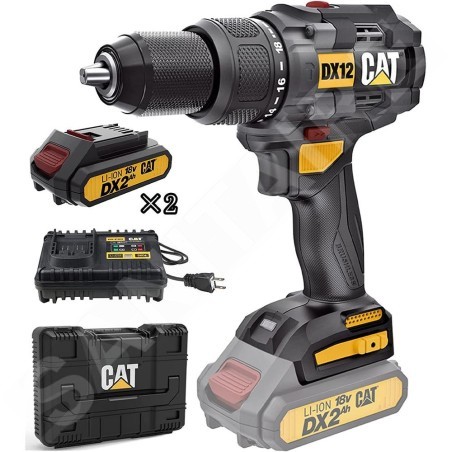 Caterpillar Outils - Perceuse à percussion sans fil, 65 Nm DX12