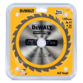 DeWALT Accessoires - Lame de scie circulaire 190 x 30 mm, 24 dents DT1944