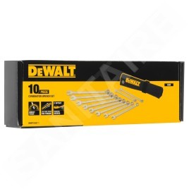 DeWALT Outillage - Jeu de clés mixtes 10 pièces DWMT19227-1