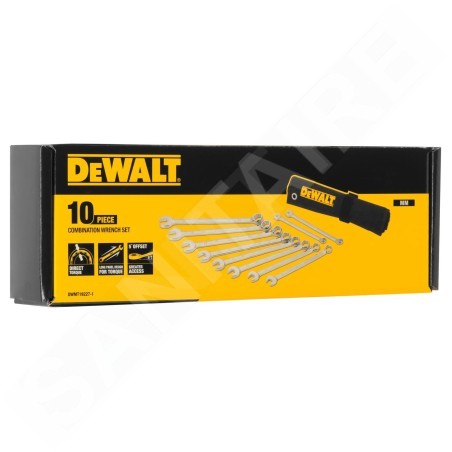 DeWALT Outillage - Jeu de clés mixtes 10 pièces DWMT19227-1
