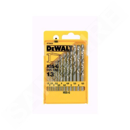 DeWALT Accessoires - Jeu de 13 forets à métaux DT5922