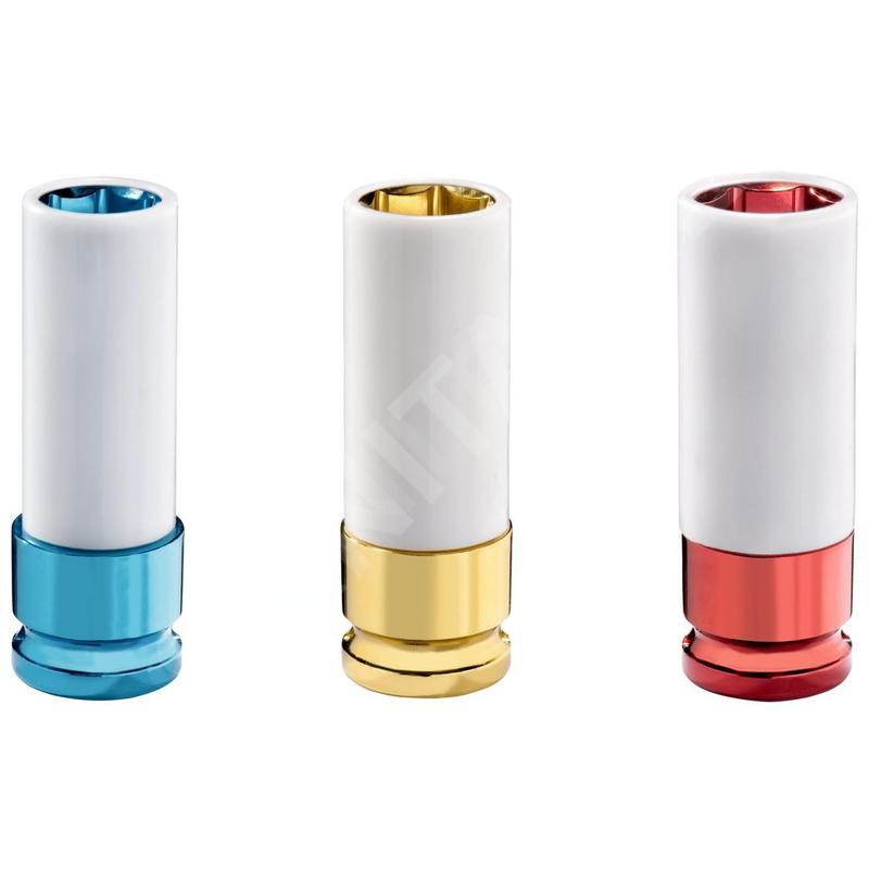 Metabo Accessoires - Jeu de clés à douille 1/2" (17, 19, 21 mm) 628833000