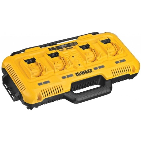 DeWALT Accessoires - Chargeur 4A avec 4 ports, pour batteries 10,8/54 V DCB104