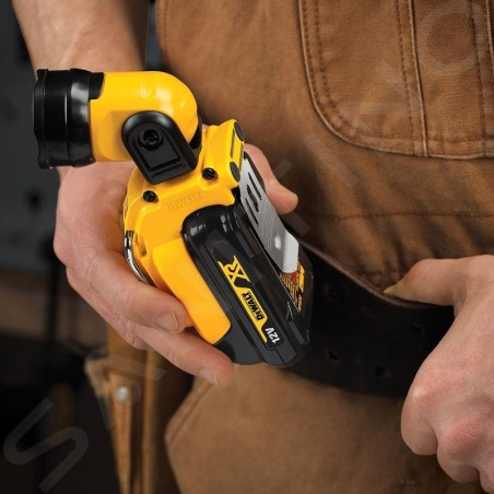 DeWALT Accessoires - Lampe LED sans fil 10,8/12V, sans batterie ni chargeur DCL510N