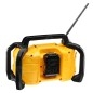 DeWALT Accessoires - Radio de chantier, électrique et à batterie, Bluetooth DCR029
