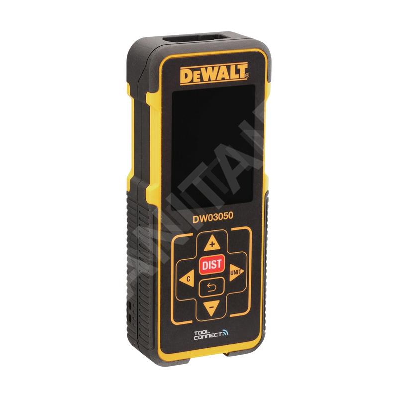 DeWALT Accessoires - Télémètre laser, portée 50 m, Bluetooth DW03050