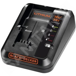 BLACK+DECKER Accessoires - Chargeur 2A, pour batteries 18/54 V BDC2A-QW