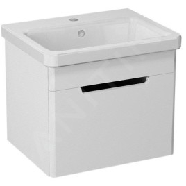 Sapho Ella - Meuble lavabo 465x390x385 mm, 1 tiroir, blanc EL050-3030