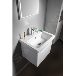Sapho Ella - Meuble lavabo 465x390x385 mm, 1 tiroir, blanc EL050-3030
