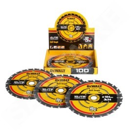 DeWALT Accessoires - Lame de scie à bois Elite, 184x20 mm DT10401