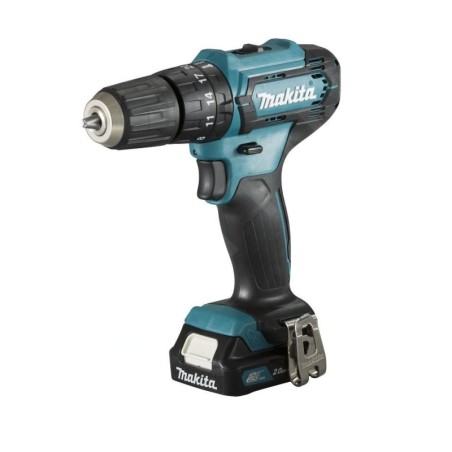 Makita Outillage - Perceuse à percussion sans fil 12V, 2 batteries 2,0 Ah CXT, chargeur HP333DSAE
