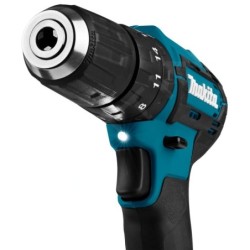 Makita Outillage - Perceuse à percussion sans fil 12V, 2 batteries 2,0 Ah CXT, chargeur HP333DSAE