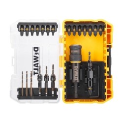 DeWALT Accessoires - Set de forets et accessoires Flip and Drive, Tough Case DT70779T