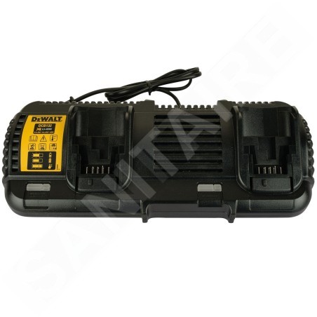DeWALT Accessoires - Chargeur double 4A, pour batteries 18/54 V DCB132