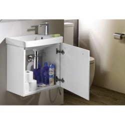Sapho Latus - Meuble lavabo 510x500x280 mm, blanc LT080-3030