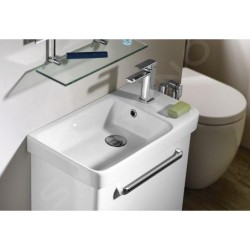 Sapho Latus - Meuble lavabo 510x500x280 mm, blanc LT080-3030