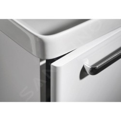 Sapho Latus - Meuble lavabo 510x500x280 mm, blanc LT080-3030