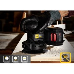 Caterpillar Outils - Ponceuse sans fil 125 mm DX42B