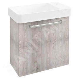 Sapho Latus - Meuble lavabo 510x500x280 mm, chêne Mocca LT080-1212