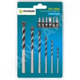 Fieldmann Accessoires - FDV 9006 Set de 12 forets et embouts 50001374