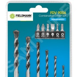 Fieldmann Accessoires - FDV 9006 Set de 12 forets et embouts 50001374