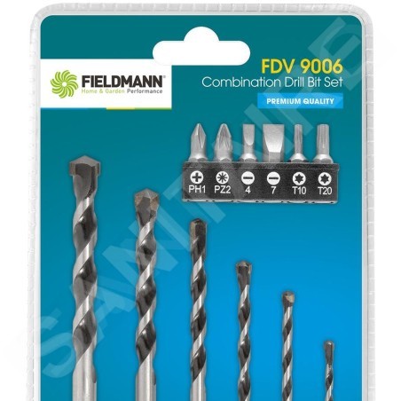 Fieldmann Accessoires - FDV 9006 Set de 12 forets et embouts 50001374