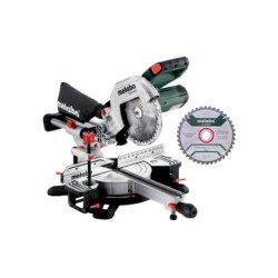 Metabo Outillage - Scie à onglets 216 mm, 1200 W, avec fonction radiale 613216900