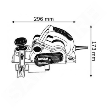 Bosch Outillage - Rabot 850 W, 82 mm 060159A76A