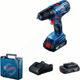 Bosch Outillage - Perceuse-visseuse sans fil 18 V, 2 batteries Li-HD 2,0 Ah, chargeur 06019F8109