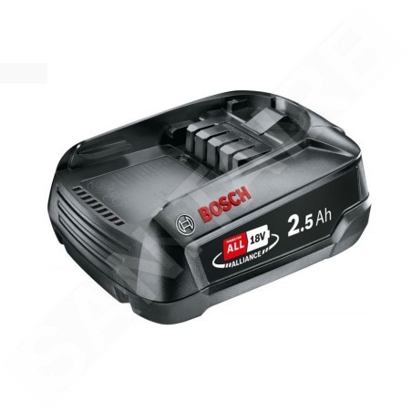 Bosch Accessoires - Batterie 18V Li-Ion 2,5 Ah 1600A005B0
