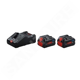Bosch Accessoires - Set chargeur 16A, 2 batteries 18 V 8,0 Ah 1600A016GP
