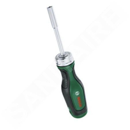 Bosch Outillage - Tournevis à cliquet, 12 embouts 1600A02BX2
