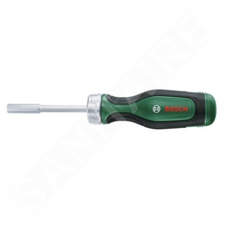 Bosch Outillage - Tournevis à cliquet, 12 embouts 1600A02BX2