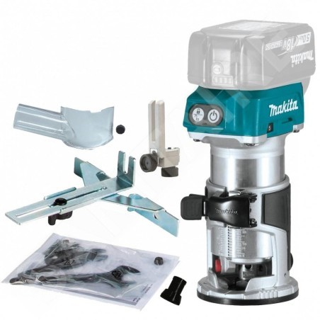 Makita Outillage - Fraiseuse sans fil 18V 35 mm, sans batterie ni chargeur DRT50ZX4